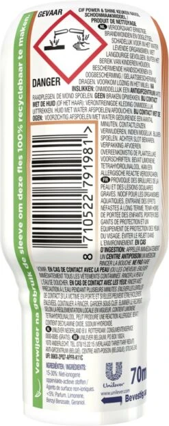 Cif CleanBoost Power & Shine Keuken Ecorefill Capsules - 10 X 70 Ml - Voordeelverpakking -Huishoudelijke Winkel 478x1200 2