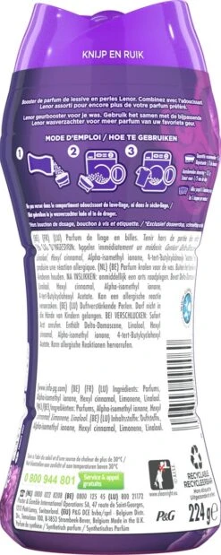 Lenor Amethist En Bloemen - In-Wash Geurbooster - Voordeelverpakking 6 X 16 Wasbeurten 17 Lenor Amethist En Bloemen - In-Wash Geurbooster - Voordeelverpakking 6 X 16 Wasbeurten -Huishoudelijke Winkel 479x1200