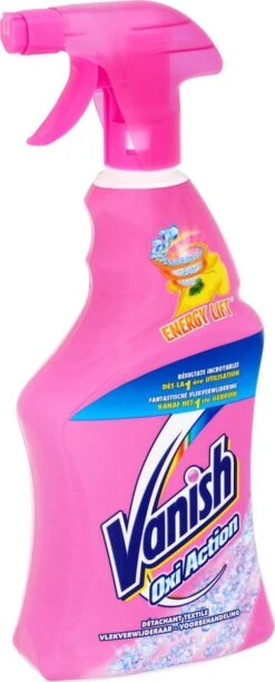 Vanish Oxi Action Spray Voorbehandeling - 750 Ml - Vlekverwijderaar -Huishoudelijke Winkel 484x1200 1