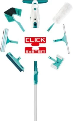 Leifheit Telescoopsteel Aluminium 145-400 Cm Click System -Huishoudelijke Winkel 720x1200