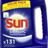 SUN® Sun - Vaatwaspoeder - Regular - Voordeelverpakking 4 X 131 Vaatwasbeurten -Huishoudelijke Winkel 758x1200