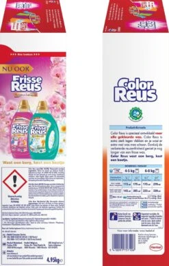Color Reus Waspoeder Wasmiddel - Voordeelverpakking - 90 Wasbeurten -Huishoudelijke Winkel 764x1200
