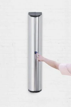 Brabantia WallFix Wanddroger - Met Opberg-/Beschermbox - 24 M - Metallic Grey -Huishoudelijke Winkel 799x1200 2