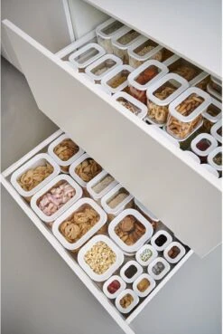 Mepal – Bewaardoos Modula 1000 Ml – Wit –– Voorraaddoos - Bewaardoos Met Deksel – Luchtdicht – Transparant - Stapelbaar -Huishoudelijke Winkel 803x1200