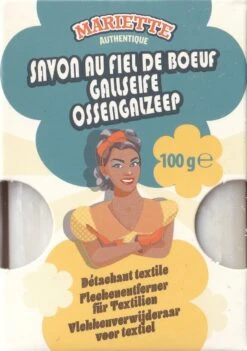 Authentieke Ossengalzeep - Vlekkenverwijderaar Voor Textiel - 100g - Mariette.