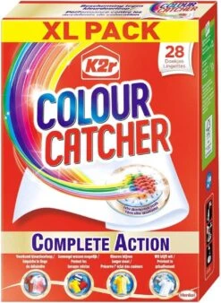 Wasmiddel - K2r Colour Catcher Anti-kleurdoorloop Doekjes 56 Stuks -Huishoudelijke Winkel 876x1200