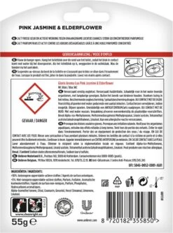 Glorix Aroma Lux Pink Jasmine & Elderflower Toiletblokken - 9 Stuks - Voordeelverpakking -Huishoudelijke Winkel 888x1200