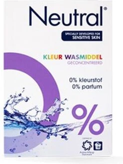 Neutral Kleur Waspoeder - 45 Wasbeurten -Huishoudelijke Winkel 898x1200