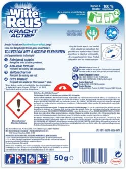 Witte Reus Kracht Actief Toiletblok - Oceaan - WC Blokjes Voordeelverpakking - 10 Stuks 23 Witte Reus Kracht Actief Toiletblok - Oceaan - WC Blokjes Voordeelverpakking - 10 Stuks -Huishoudelijke Winkel 901x1200