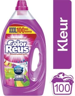 Color Reus Gel Vloeibaar Wasmiddel - Gekleurde Was - Voordeelverpakking - 100 Wasbeurten -Huishoudelijke Winkel 935x1200