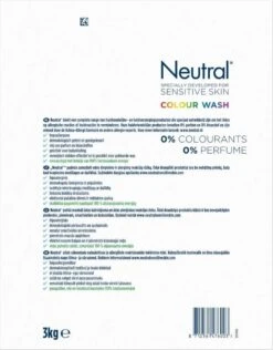 Neutral Kleur Waspoeder - 45 Wasbeurten -Huishoudelijke Winkel 937x1200