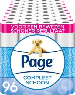 Nieuwe uitgaven 16 Page Toiletpapier - 96 Rollen - Compleet Schoon Wc Papier - Met Een Vleugje Katoen