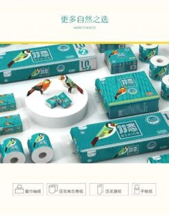 BAMTIME Bamboo Tissues Doos 4-laags Tissues / 90pcs 16box -karton -Huishoudelijke Winkel 942x1200 1