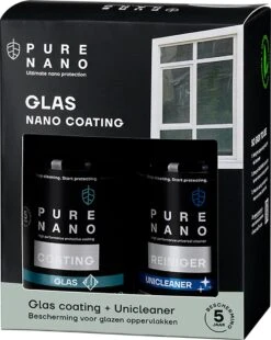 PURE NANO Glas - Nano Coating Voor 5 Jaar Heldere Ramen Met Minder Schoonmaakwerk - 250 Ml -Huishoudelijke Winkel 956x1200 2
