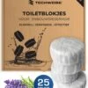 Witte Toiletblokjes Voor Inbouwreservoir Voor O.a Geberit En Grohe - 25 Stuks - Met Lavendel - Vlekvrij - Stortbakblokjes -Huishoudelijke Winkel 965x1200