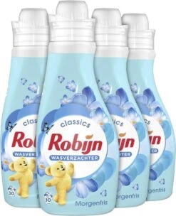Robijn Classics Morgenfris Wasverzachter - 4 X 30 Wasbeurten - Voordeelverpakking -Huishoudelijke Winkel 976x1200