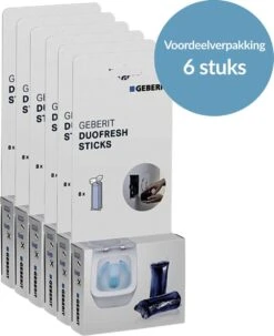Geberit DuoFresh Sticks - 48 Stuks - Voordeelverpakking - Toilet/WC Blokjes Inbouwreservoir -Huishoudelijke Winkel 978x1200